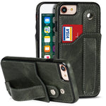 Custodia portafoglio TPU e pelle PU per iPhone XS Max