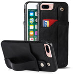 Custodia portafoglio TPU e pelle PU per iPhone XS Max