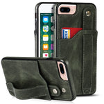 Custodia portafoglio TPU e pelle PU per iPhone XS Max