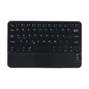 HK006C Custodia in pelle con tastiera Bluetooth staccabile con touchpad e supporto per iPad mini 6