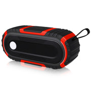 NewRixing NR-5016 Altoparlante Bluetooth da esterno a prova di spruzzi d'acqua, supporto chiamate in vivavoce / scheda TF / disco FM / U