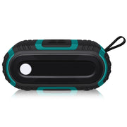 NewRixing NR-5016 Altoparlante Bluetooth da esterno a prova di spruzzi d'acqua, supporto chiamate in vivavoce / scheda TF / disco FM / U