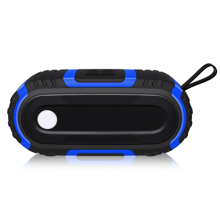 NewRixing NR-5016 Altoparlante Bluetooth da esterno a prova di spruzzi d'acqua, supporto chiamate in vivavoce / scheda TF / disco FM / U