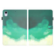 Custodia in pelle PU a vibrazione orizzontale magnetica con motivo ad acquerello Skin Feel con supporto e slot per schede e cornice per foto e funzione Sleep / Wake-up, For iPad mini 2024 / mini 6, For iPad Pro 12.9 2022 / 2021 / 2020                  ...