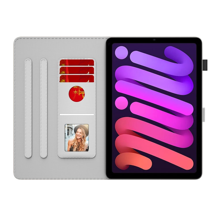 Custodia in pelle PU con supporto per iPad mini 2024 e Pro 12.9