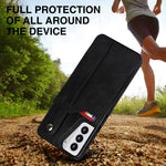 Crazy Horse Texture TPU antiurto + custodia in pelle PU con slot per schede e supporto per cinturino da polso, For Samsung Galaxy S21 5G, For Samsung Galaxy S21+ 5G, For Samsung Galaxy S21 Ultra 5G