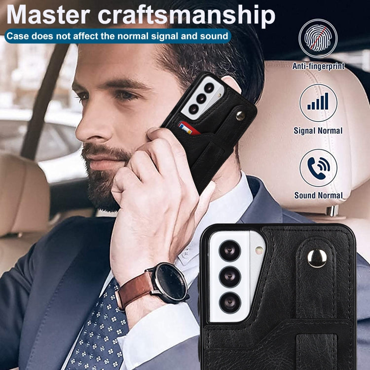 Crazy Horse Texture TPU antiurto + custodia in pelle PU con slot per schede e supporto per cinturino da polso, For Samsung Galaxy S21 5G, For Samsung Galaxy S21+ 5G, For Samsung Galaxy S21 Ultra 5G