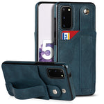 Crazy Horse Texture TPU antiurto + custodia in pelle PU con slot per schede e supporto per cinturino da polso, For Samsung Galaxy S21 FE, For Samsung Galaxy S20, For Samsung Galaxy S20+