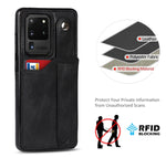 Crazy Horse Texture TPU antiurto + custodia in pelle PU con slot per schede e supporto per cinturino da polso, For Samsung Galaxy S20 Ultra, For Samsung Galaxy Note20, For Samsung Galaxy Note20 Ultra