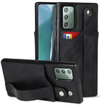Crazy Horse Texture TPU antiurto + custodia in pelle PU con slot per schede e supporto per cinturino da polso, For Samsung Galaxy S20 Ultra, For Samsung Galaxy Note20, For Samsung Galaxy Note20 Ultra