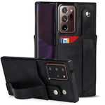 Crazy Horse Texture TPU antiurto + custodia in pelle PU con slot per schede e supporto per cinturino da polso, For Samsung Galaxy S20 Ultra, For Samsung Galaxy Note20, For Samsung Galaxy Note20 Ultra