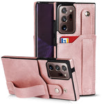 Crazy Horse Texture TPU antiurto + custodia in pelle PU con slot per schede e supporto per cinturino da polso, For Samsung Galaxy S20 Ultra, For Samsung Galaxy Note20, For Samsung Galaxy Note20 Ultra