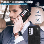 Crazy Horse Texture TPU antiurto + custodia in pelle PU con slot per schede e supporto per cinturino da polso, For Samsung Galaxy A82 5G, For Samsung Galaxy A72 5G / 4G, For Samsung Galaxy A52 5G / 4G