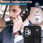 Crazy Horse Texture TPU antiurto + custodia in pelle PU con slot per schede e supporto per cinturino da polso, For Samsung Galaxy A32 5G, For Samsung Galaxy A22 5G