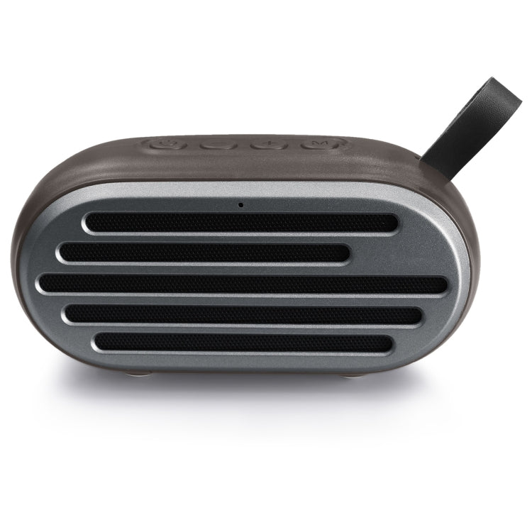 Nuovo Rixing NR-105 Mini TWS Altoparlante Bluetooth in metallo Supporto chiamate in vivavoce / FM, NR-105 (Black), NR-105 (Red), NR-105 (Blue), NR-105 (Brown)