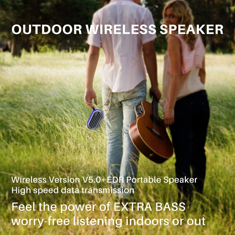 Nuovo Rixing NR-105 Mini TWS Altoparlante Bluetooth in metallo Supporto chiamate in vivavoce / FM, NR-105 (Black), NR-105 (Red), NR-105 (Blue), NR-105 (Brown)