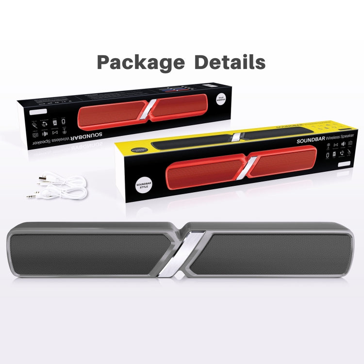 NewRixing NR-6017 Altoparlante Bluetooth portatile per esterni, supporto chiamate in vivavoce / scheda TF / disco FM / U