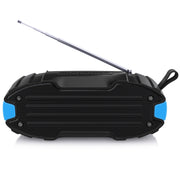 Nuovo Rixing NR-907FM TWS Altoparlante Bluetooth esterno Supporto Chiamata in vivavoce / FM con maniglia e antenna, NR-907FM (Orange), NR-907FM (Black), NR-907FM (Red), NR-907FM (Yellow), NR-906 (Blue)
