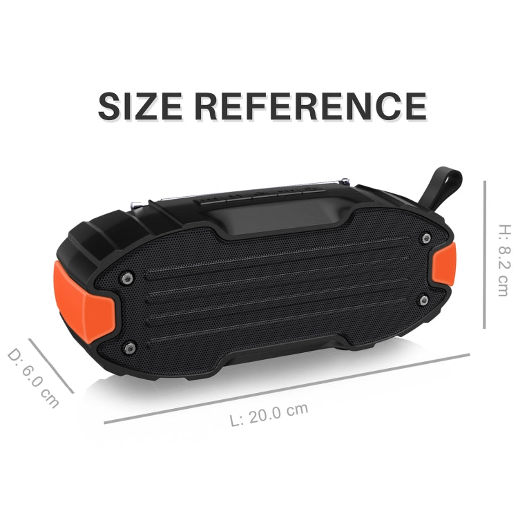 Altoparlante Bluetooth portatile Rixing NR-907FM con radio FM