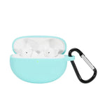 Custodia protettiva in silicone per auricolari wireless anticaduta con gancio, For OPPO Enco Free 2