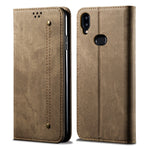Custodia portafoglio in pelle per Galaxy A10s