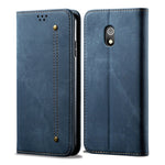 Custodia portafoglio in pelle per Galaxy A10s