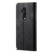Custodia in pelle a conchiglia orizzontale in stile casual con texture denim con supporto, slot per schede e portafoglio, For OnePlus 7T Pro, For Xiaomi Mi 9T / Redmi K20, For Xiaomi Mi 9T Pro / Redmi K20, For Xiaomi Mi CC9 / Mi 9 Lite                 ...
