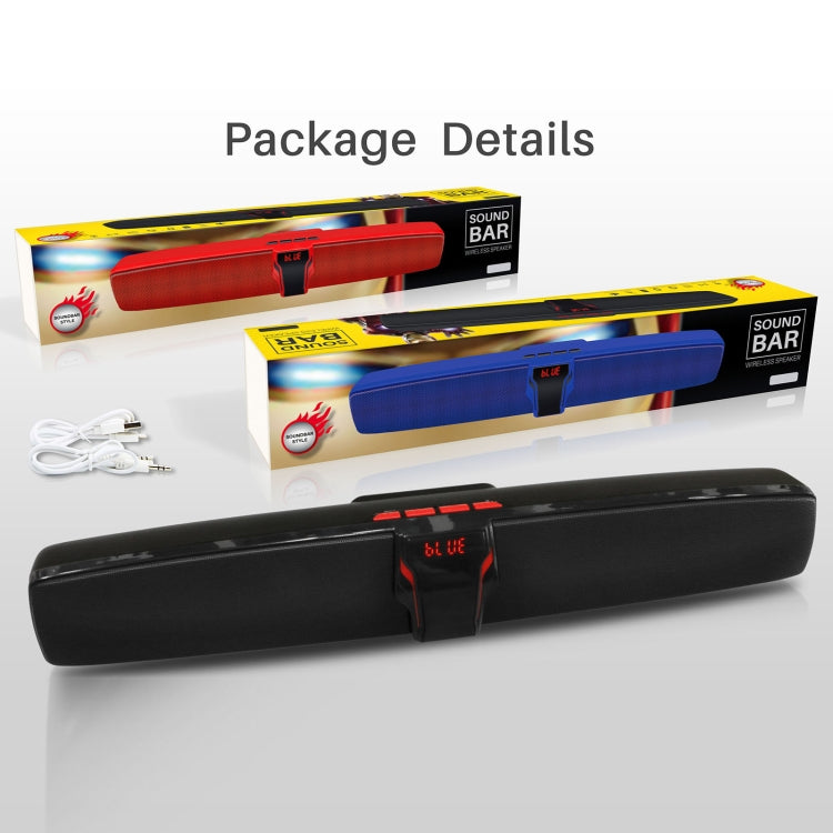 NewRixing NR-7017 Altoparlante Bluetooth portatile da esterno, supporto chiamate in vivavoce / scheda TF / disco FM / U