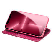 QIALINO Piccola custodia in pelle orizzontale a libro con struttura in coccodrillo con supporto, slot per carte e portafoglio, For iPhone 13, For iPhone 13 Pro, For iPhone 13 Pro Max