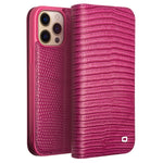 Custodia portafoglio in pelle con slot carte per iPhone 13 Pro