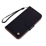 Custodia portafoglio in pelle con slot carte per smartphone