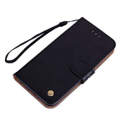 Custodia in pelle a vibrazione orizzontale con struttura in cera d'olio stile business con supporto, slot per schede e portafoglio, For iPhone 13 mini, For iPhone 13, For iPhone 13 Pro, For iPhone 13 Pro Max, For Xiaomi Redmi 10