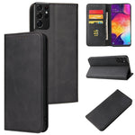 Custodia in pelle a vibrazione orizzontale magnetica con struttura in vitello con supporto, slot per carte e portafoglio, For Samsung Galaxy S21 5G, For Samsung Galaxy S21+ 5G, For Samsung Galaxy S21 Ultra 5G, For Samsung Galaxy S21 FE                 ...