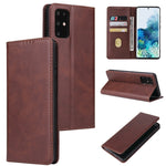 Custodia in pelle a vibrazione orizzontale magnetica con struttura in vitello con supporto, slot per carte e portafoglio, For Samsung Galaxy S21 5G, For Samsung Galaxy S21+ 5G, For Samsung Galaxy S21 Ultra 5G, For Samsung Galaxy S21 FE                 ...