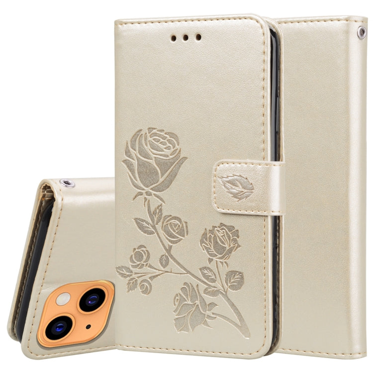 Custodia in pelle PU con vibrazione orizzontale in rilievo rosa con supporto, slot per carte e portafoglio, For iPhone 13 mini, For iPhone 13, For iPhone 13 Pro, For iPhone 13 Pro Max