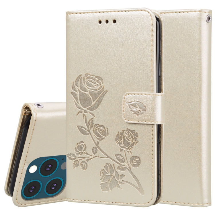 Custodia in pelle PU con vibrazione orizzontale in rilievo rosa con supporto, slot per carte e portafoglio, For iPhone 13 mini, For iPhone 13, For iPhone 13 Pro, For iPhone 13 Pro Max