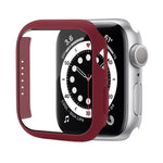 Custodia protettiva per PC antiurto con pellicola in vetro temperato, For Apple Watch Series 9 / 8 / 7 41mm