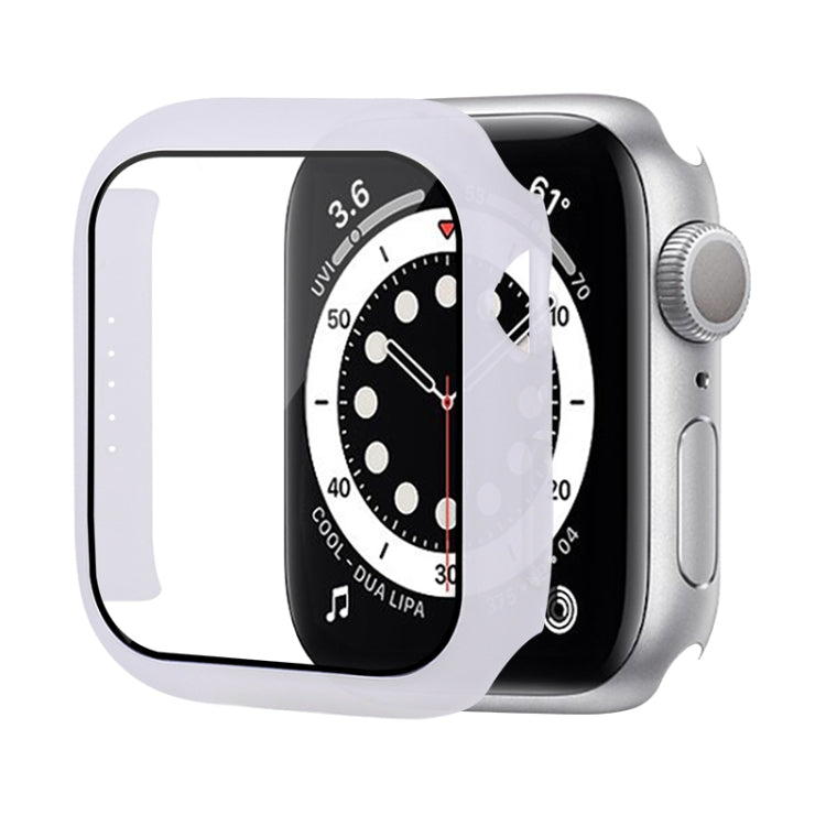 Custodia protettiva per PC antiurto con pellicola in vetro temperato, For Apple Watch Series 9 / 8 / 7 41mm