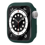 Custodia protettiva per PC antiurto con pellicola in vetro temperato, For Apple Watch Series 8 / 7 41mm