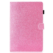 Custodia in pelle flip orizzontale con vernice glitterata in polvere con supporto e slot per schede, For Huawei MediaPad M6 8.4, For Huawei MediaPad M6 10.8, For Huawei MediaPad T3 7.0, For Huawei MediaPad T3 10.0