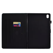 Custodia in pelle flip orizzontale con vernice glitterata in polvere con supporto e slot per schede, For Huawei MediaPad M6 8.4, For Huawei MediaPad M6 10.8, For Huawei MediaPad T3 7.0, For Huawei MediaPad T3 10.0