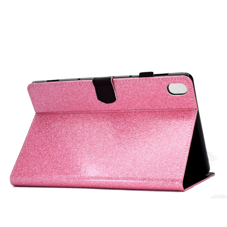 Custodia in pelle flip orizzontale con vernice glitterata in polvere con supporto e slot per schede, For Huawei MediaPad M6 8.4, For Huawei MediaPad M6 10.8, For Huawei MediaPad T3 7.0, For Huawei MediaPad T3 10.0