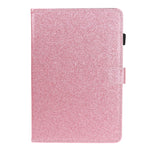 Custodia portafoglio in pelle glitterata per tablet