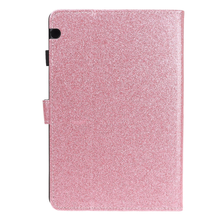 Custodia in pelle flip orizzontale con vernice glitterata in polvere con supporto e slot per schede, For Huawei MediaPad T5, For iPad 10.2 / 10.5, For iPad 2 / 3 / 4, For iPad Air / Air 2 / iPad 9.7