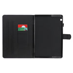 Custodia portafoglio in pelle glitterata per tablet