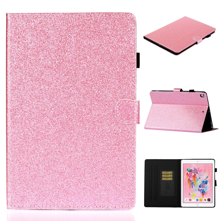 Custodia portafoglio in pelle glitterata per tablet