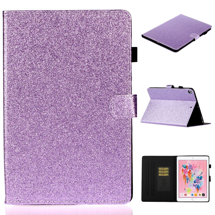 Custodia portafoglio in pelle glitterata per tablet
