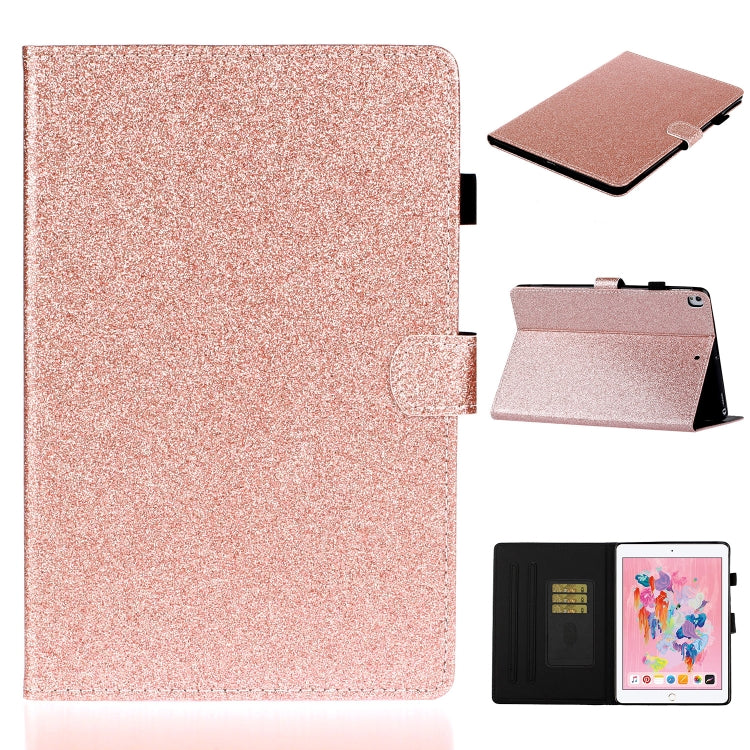 Custodia portafoglio in pelle glitterata per tablet