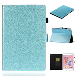 Custodia portafoglio in pelle glitterata per tablet