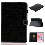 Custodia portafoglio in pelle glitterata per tablet